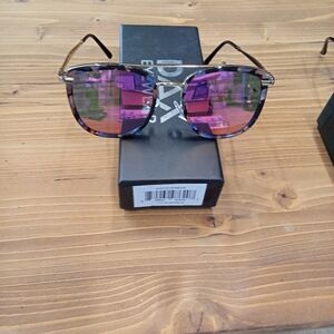 Purple Reflective Sunglasses